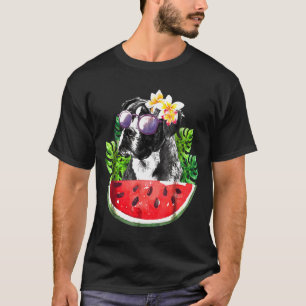 Boxer Love Summer Watermelon Fruit T-Shirt