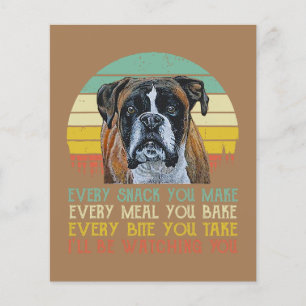 Boxer Lover Gift   Cute Boxer Lover Flyer
