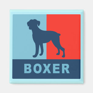 Boxer Magnet Square
