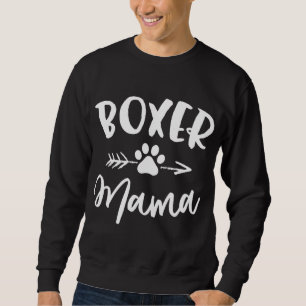 Boxer Mama Boxer Lover Owner Gift Boxer Dog Mom 00 Sweatshirt