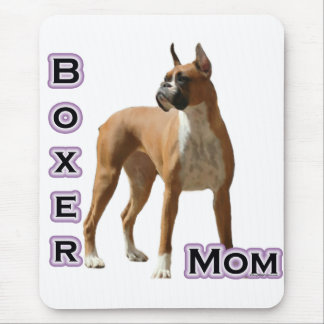 Boxer Mom 4 Mouse Pad