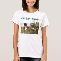 Boxer Mom Beachgrass T-Shirt