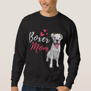 Boxer Mom - Cute German Boxer Lover Dog Owner Sweatshirt