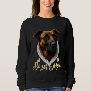 Boxer Mom Dog Mothers Day Dog Lovers Gifts For Wom Sweatshirt