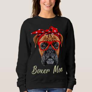 Boxer Mom Dogs Tee Mothers Day Dog Lovers Gifts Fo