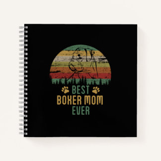 Boxer mom notebook