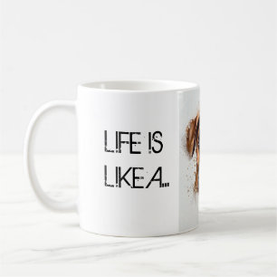 Boxer Mug Life is Like a Boxer Chocolates! Mug