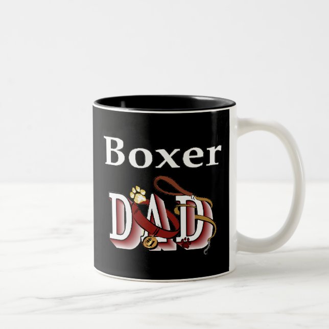 Boxer Papa Mug (Droit)