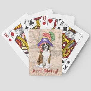 Boxer Pirate Playing Cards