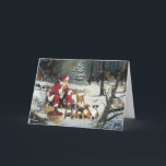 Boxer Puppies Christmas Santa Greeting Card<br><div class="desc">Remembering family and friends during the holiday season is a wonderful way to keep in touch with the people you love and care about. I created these dog holiday cards with love and care and I am sure anyone who loves dogs will be delighted to receive them. You do have...</div>