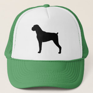 Boxer Silhouette Trucker Hat