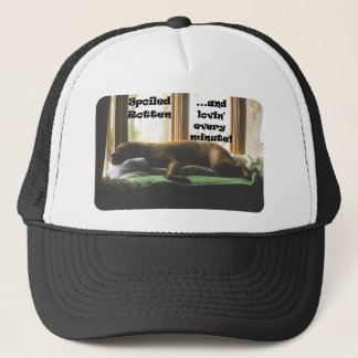 Boxer:  Spoiled Rotten Trucker Hat