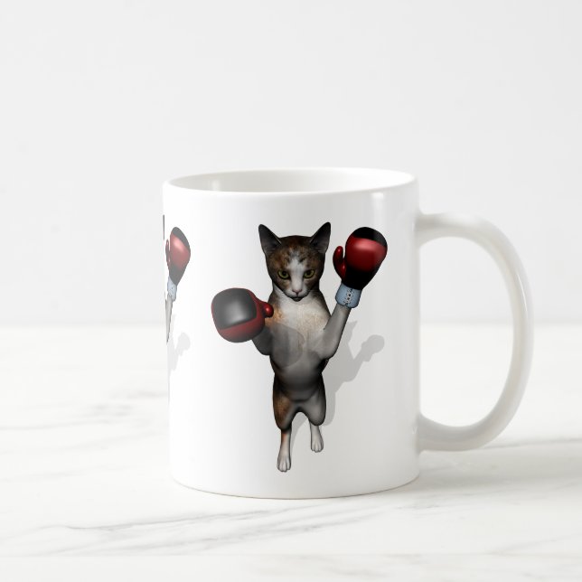 Boxer Tabby Coffee Mug (Right)