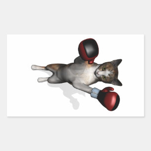 Boxer Tabby Sticker