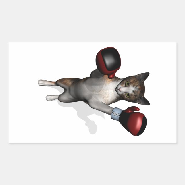 Boxer Tabby Sticker (Front)