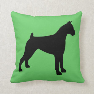 Boxer Throw Pillow