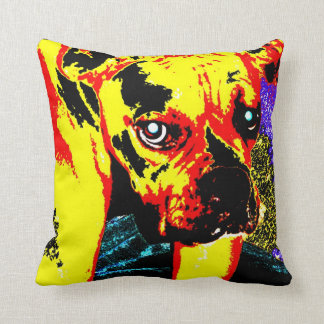 Boxer Throw Pillow