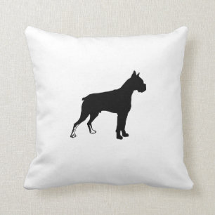 Boxer Throw Pillow