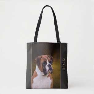 Boxer Tote Bag