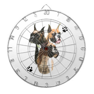 Boxer Trio Dartboard