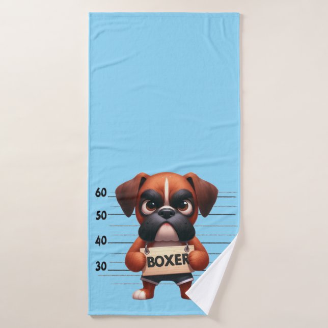 Boxer vilain (Serviette de bain)
