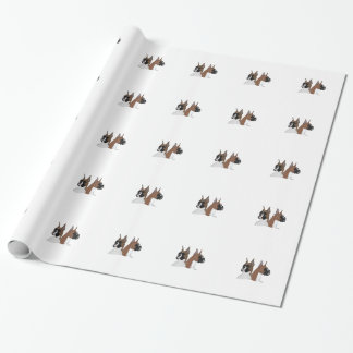 Boxer wrapping paper
