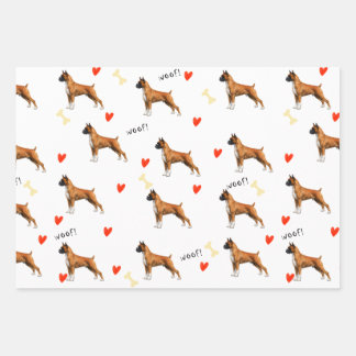 Boxer Wrapping Paper Sheet