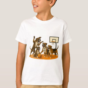 Boxers playing basketball T-Shirt