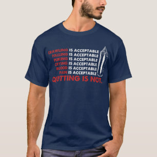 Boxers Quitting Is Not Boxing Motivation T-Shirt