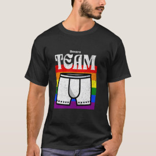 Boxers Team Funny Retro Dad Funny men T-Shirt