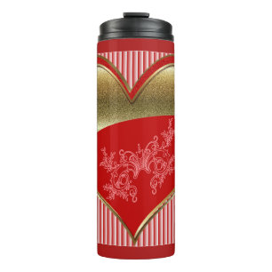 Boxes of Hearts Thermal Tumbler