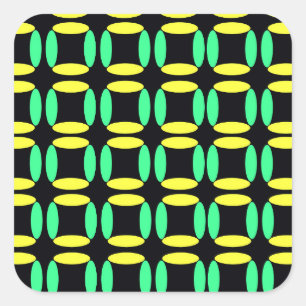 Boxes Square Sticker