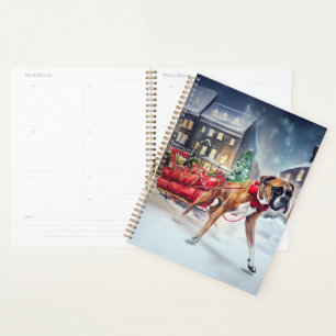 Boxeur Saison des Fêtes de Noël