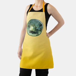 Boxfish - so Cute! Photograhic Design of Cowfish   Apron