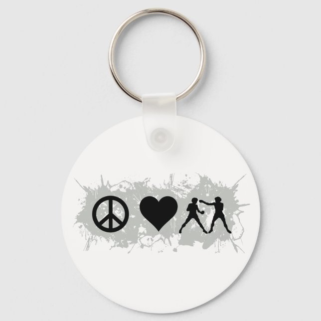 Boxing 1 keychain (Front)