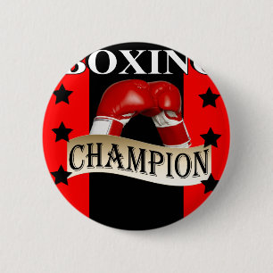 BOXING 2 INCH ROUND BUTTON