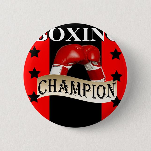 BOXING 2 INCH ROUND BUTTON (Front)