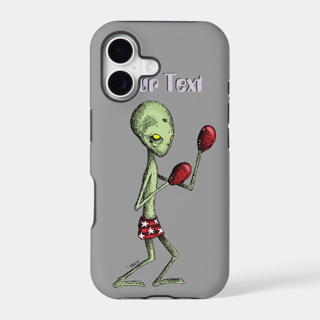 Boxing Alien (Back)