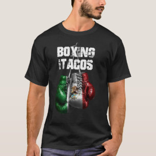 Boxing And Tacos Funny Mexico T-Shirt