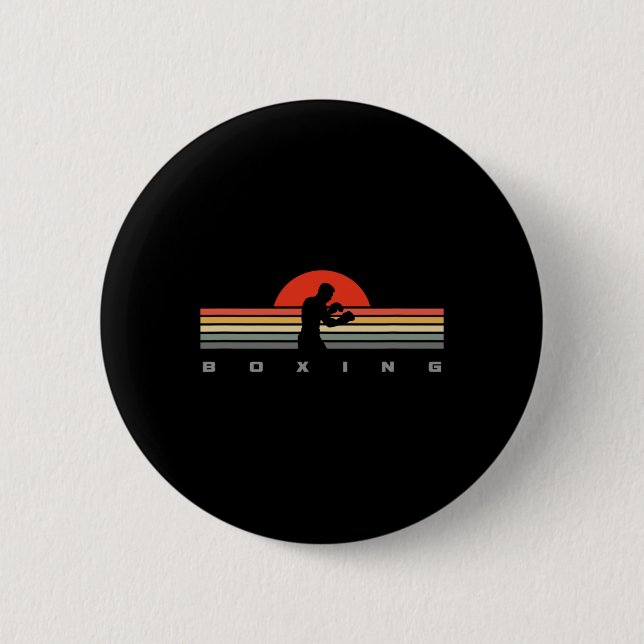 Boxing Apparel - Boxing 5  2 Inch Round Button (Front)