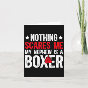 Boxing Aunt Proud Boxing Auntie Card