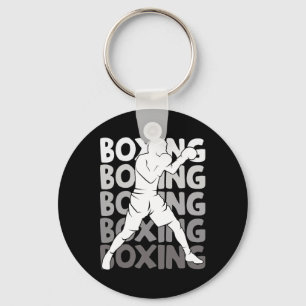 Boxing Boxer Boys Men Kids 2  Keychain