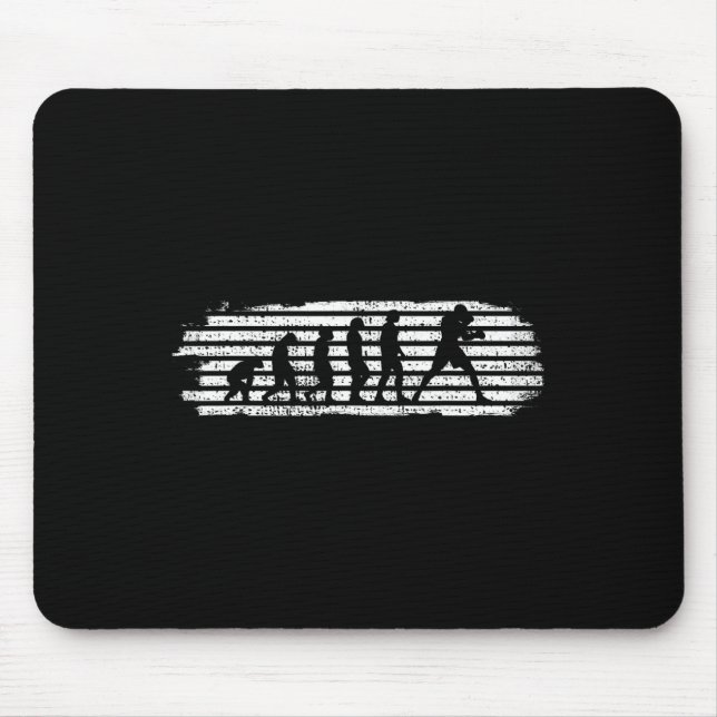 Boxing Boxer Fight Gift Club  Mouse Pad (Front)