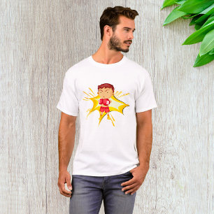 Boxing Boy Mens T-Shirt