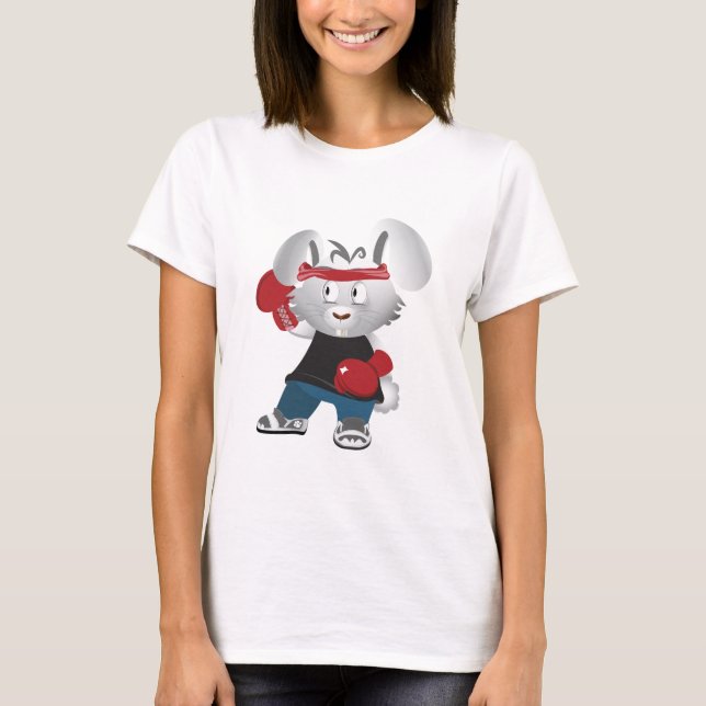 Boxing Bunny T-Shirt (Front)