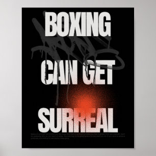 Boxing Can Get Surreal Poster