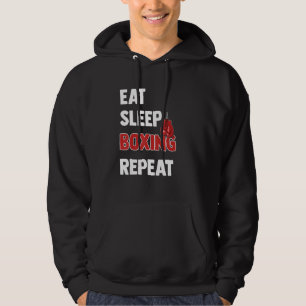 Boxing Canvas Sparring Match Coach 5 Hoodie