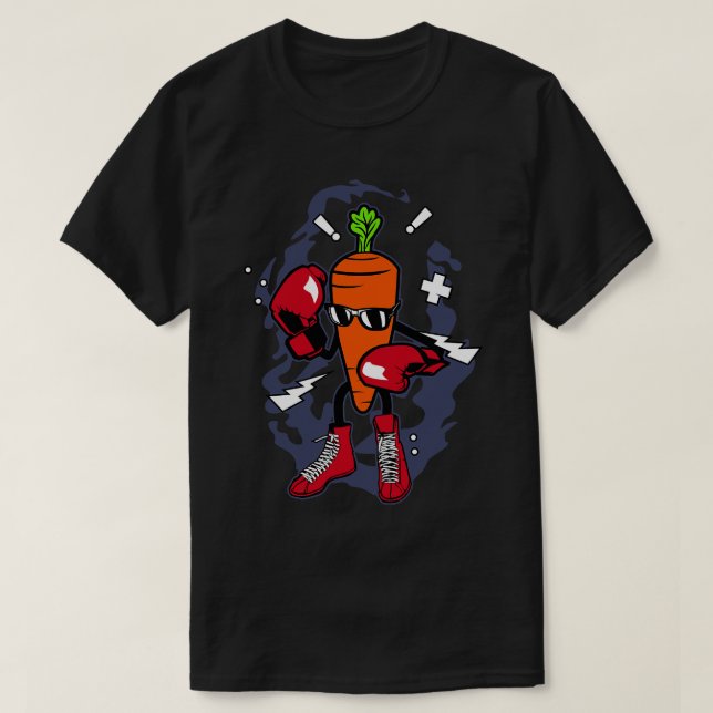 BOXING CARROT T-Shirt (Design Front)