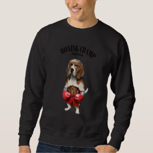 Boxing Champion Beagle Dog Fighter Sweatshirt