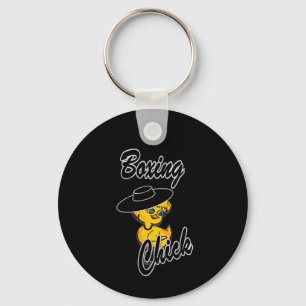 Boxing Chick #4 Keychain